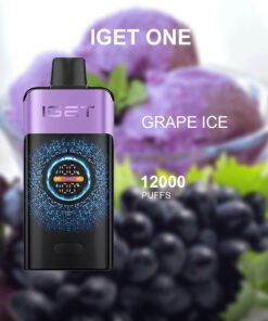 IGET ONE – GRAPE ICE – 12000 PUFFS