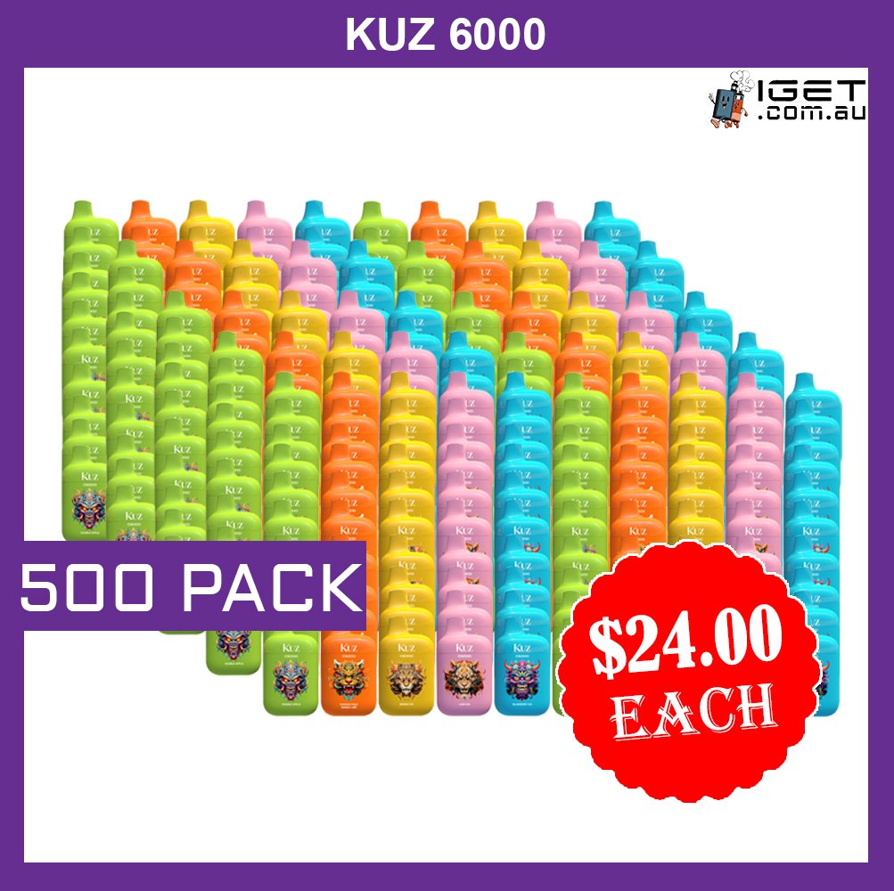 KUZ – 6000 PUFFS – 500 PACK