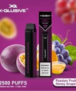 X-QLUSIVE PASSIONFRUIT HONEY GRAPEFRUIT – 2500 PUFFS