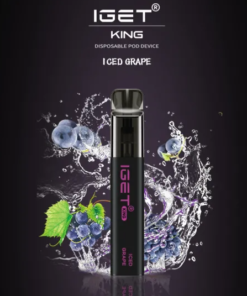 IGET KING ICED GRAPE – 2600 PUFFS
