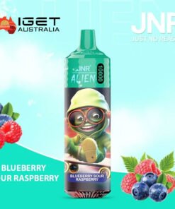 JNR ALIEN BLUEBERRY SOUR RASPBERRY – 10000 PUFFS