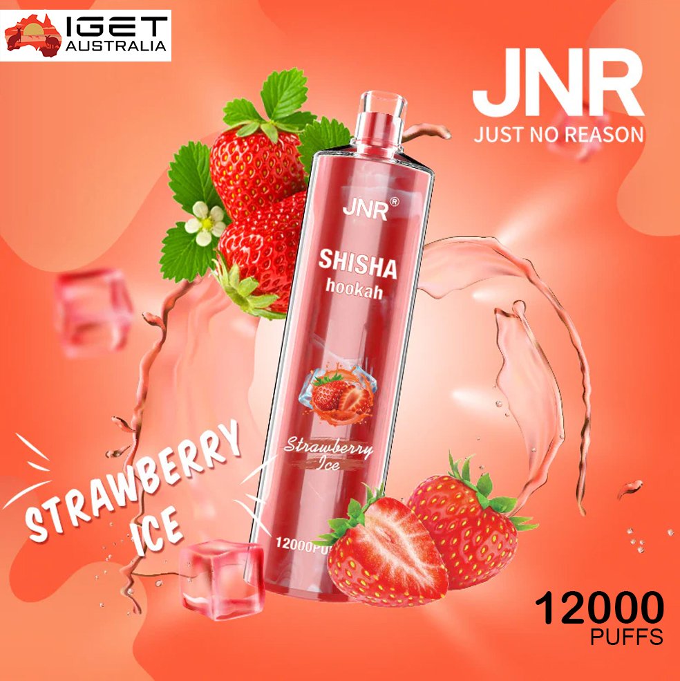 JNR SHISHA HOOKAH – WATERMELON ICE – 12000 PUFFS