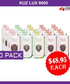 KUZ LUX 9000 PUFFS – 20 PACK