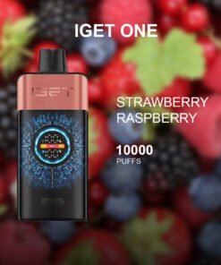 IGET ONE STRAWBERRY RASPBERRY – 12000 PUFFS