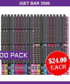 IGET BAR – 3500 PUFFS  – 500 PACK
