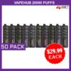 VAPEHUB 20000 PUFFS – 50 PACK