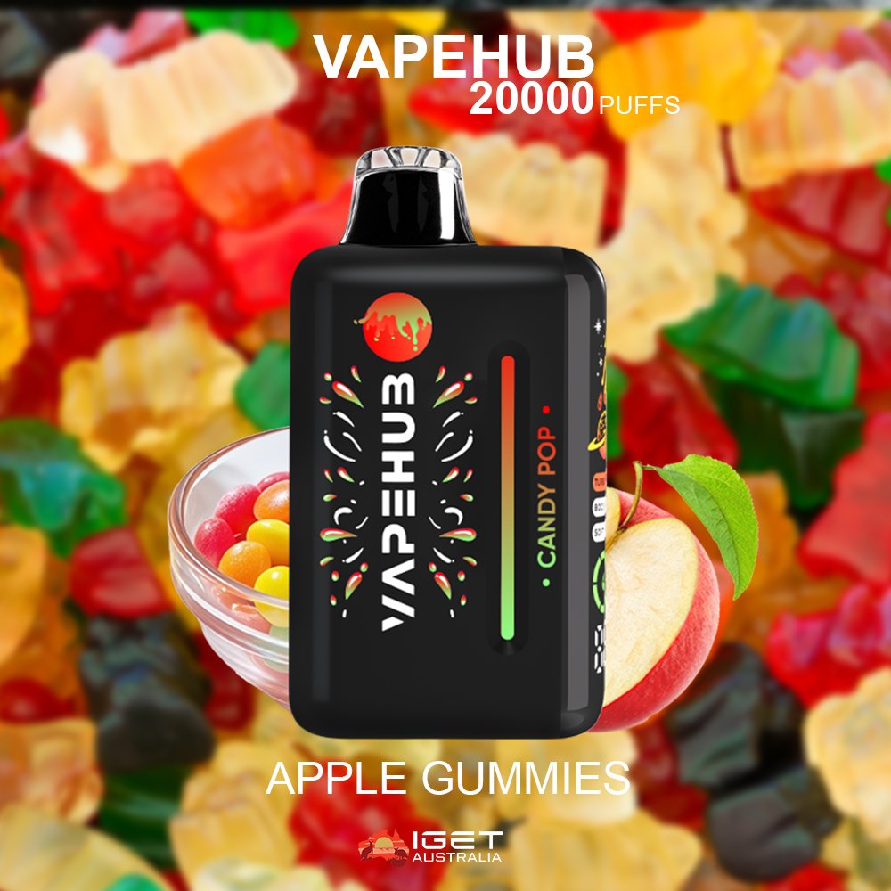 VAPEHUB APPLE GUMMIES – 20000 PUFFS