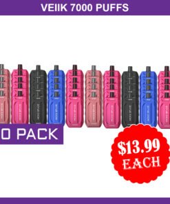 VEIIK 7000 PUFFS – 50 PACK