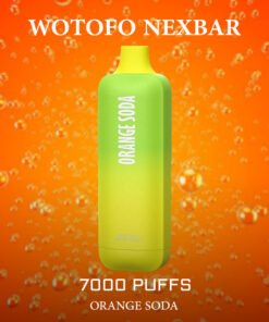 WOTOFO NEXBAR ORANGE SODA – 7000 PUFFS