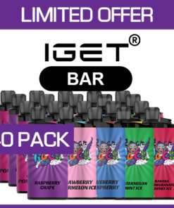IGET BAR – 3500 PUFFS  – 40 PACK