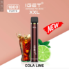 IGET XXL COLA LIME – 1800 PUFFS
