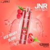 JNR SHISHA HOOKAH – RED BERRY BLUSH – 12000 PUFFS