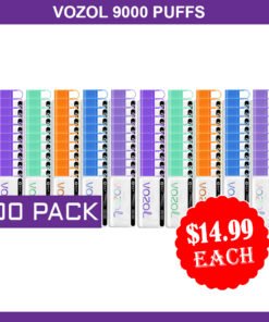VOZOL 9000 PUFFS – 100 PACK